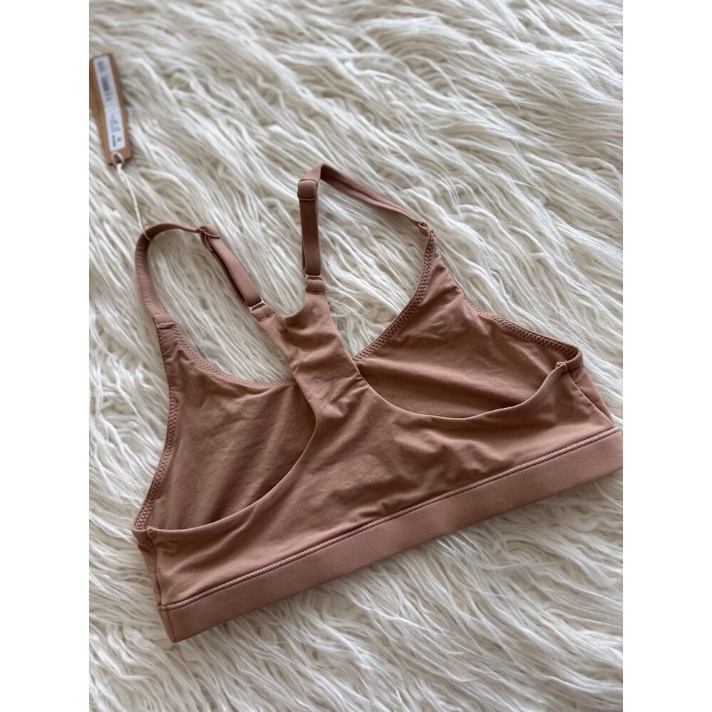 Skims Fits Everybody Racerback Bralette Sienna Size XS - Picture 6 of 7